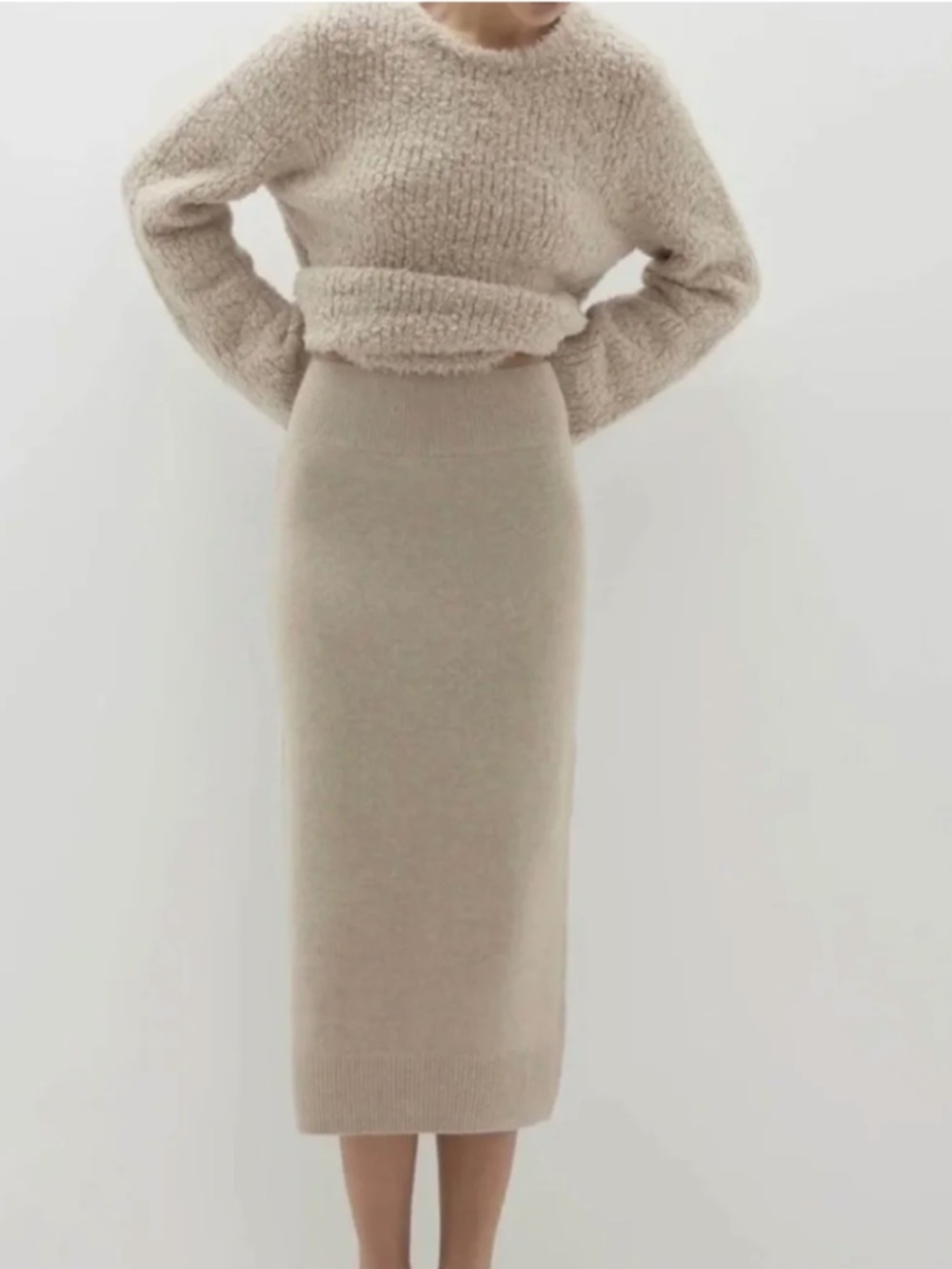 & Other Stories Knitted Skirt